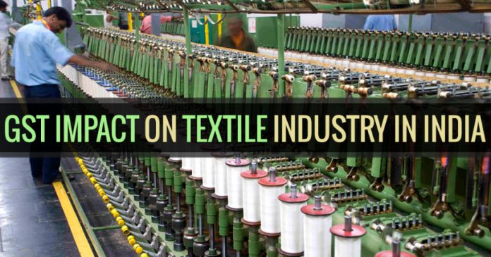 gst impact on textile industry of india