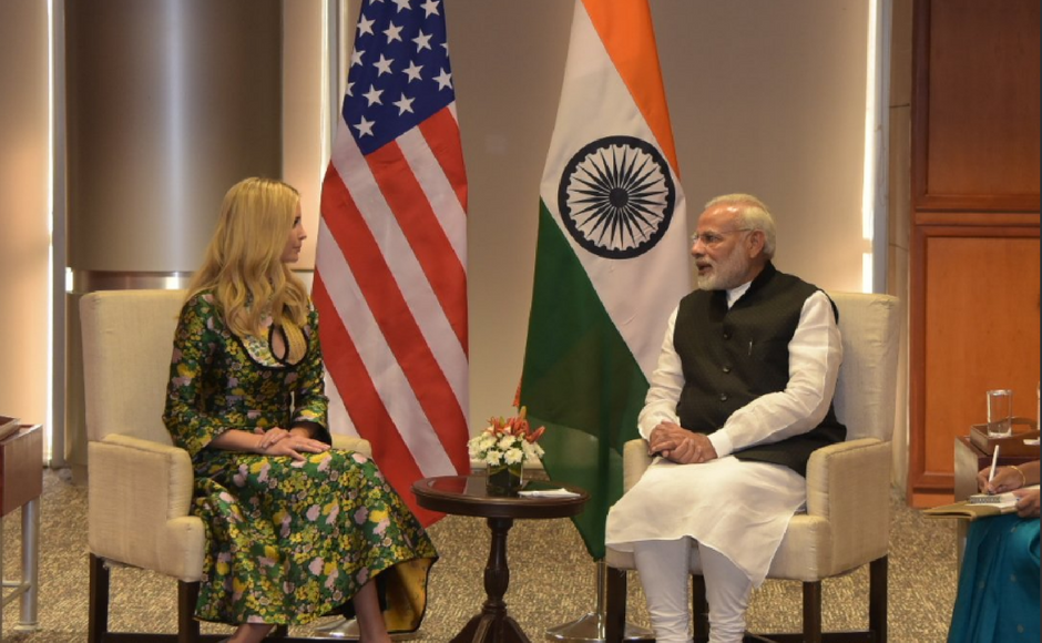 2017 GES: Narendra Modi Makes The Case For Investing In India, Ivanka Trump pushes for equitable laws for women