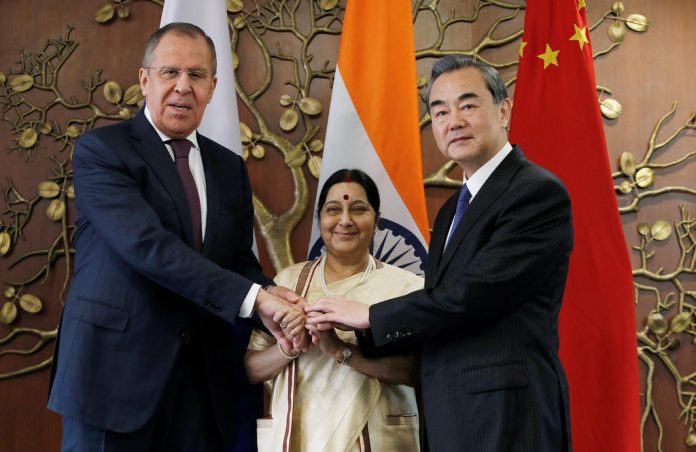 India, China, Russia Agree In Recent Foreign Ministers Meeting To Support Maritime Trade & Fight Terrorism